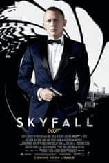 Tie Ler  Plakát James Bond Agent 007, Daniel Craig, Skyfall, 51x35,5cm 
