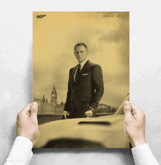 Tie Ler  Plakát James Bond Agent 007, Daniel Craig, Spectre č.165, 29.7 x 42 cm 