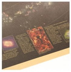 Tie Ler  Plakát Vesmírný průzkum, Milky Way Nebula Map 72.5 x 48.5 cm 