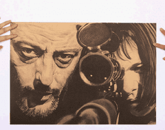 Tie Ler  Plakát Leon, Jean Reno a Natalia Portman č.069, 35.5 x 51 cm 