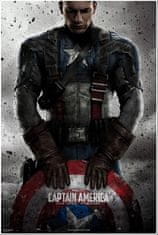 Tie Ler  Plakát Marvel Captain America č.092, 51.5 x 36 cm 