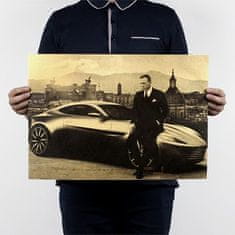 Tie Ler  Plakát James Bond Agent 007, Daniel Craig, Spectre No.2, 51x35,5cm 