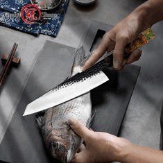 GRAND SHARP  Nůž Kiritsuke 9.5" GRAND SHARP z japonské nerezové oceli AUS 10 