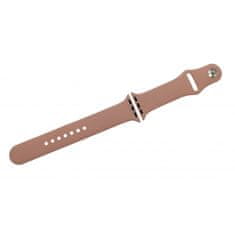 Drakero Silikonový pásek pro Apple Watch růžový 42/44/45 mm, L