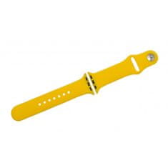 Drakero Silikonový pásek pro Apple Watch žlutý 38/40/41 mm, L