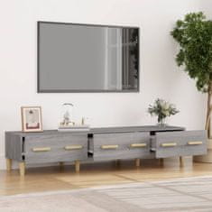 Vidaxl TV skříňka šedá sonoma 150 x 34,5 x 30 cm kompozitní dřevo