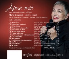 Balejová Marta: Aime-moi (Slavné francouzské šansony)