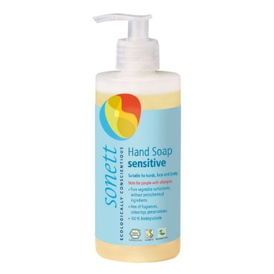 Sonett SONETT Tekuté mýdlo na ruce - Sensitive 300 ml