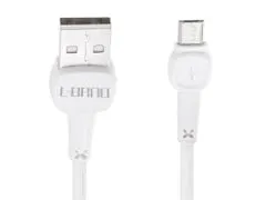 L-BRNO Rychlonabíjecí kabel Micro USB Bílý