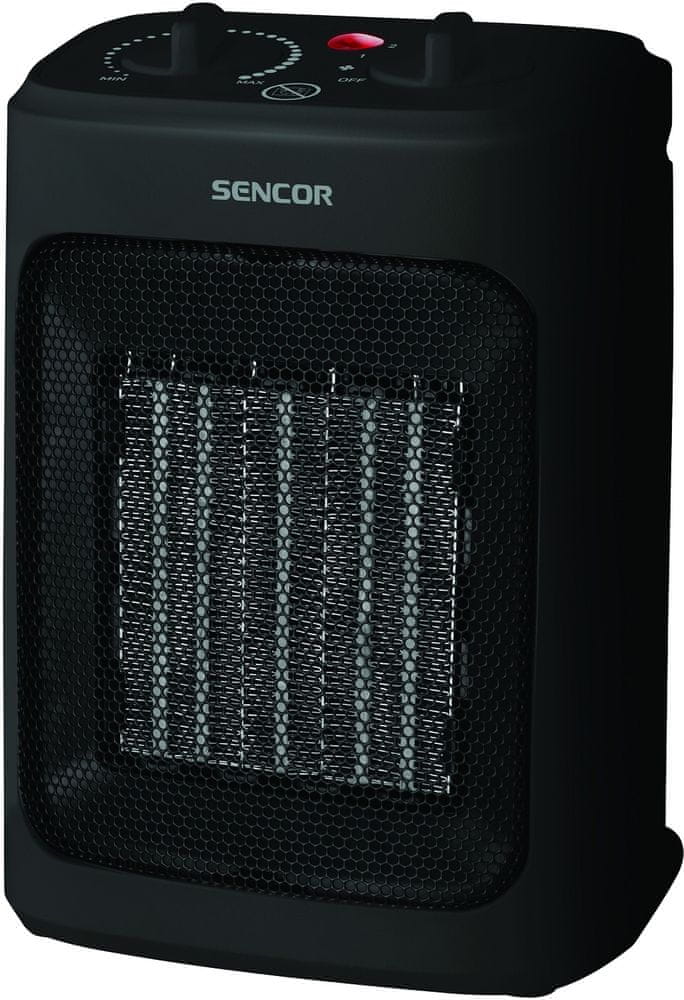 SENCOR Keramické topidlo SFH 7601BK