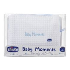 Chicco Kapsička kosmetická na zip - Set Baby Moments modrá