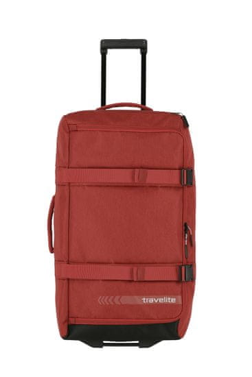 Travelite Kick Off Wheeled Duffle L Red