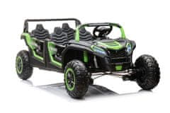 Lean-toys Auto Na Baterie Buggy A033 4X4 24V Zelená