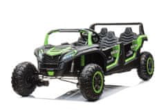 Lean-toys Auto Na Baterie Buggy A033 4X4 24V Zelená