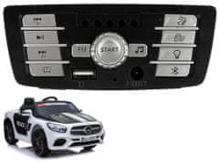 shumee Hudební panel do auta Mercedes SL500 policejní baterie