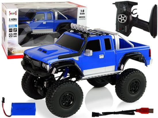 Extrastore Off- Road R/C 2.4G Climbing Car 1:8 Blue 4x4