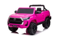 Lean-toys Auto Na Baterie Toyota Hilux Dk-Hl860 Růžové