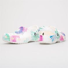 Crocs Dřeváky bílé 38 EU Classic Cyber Beach Clog