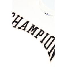 Champion Mikina bílá 168 - 172 cm/M Collegiate Logo Blend Cropped