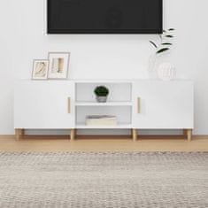 Vidaxl TV skříňka bílá 150 x 30 x 50 cm kompozitní dřevo