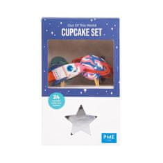 PME Cupcake set vesmír, 24ks 