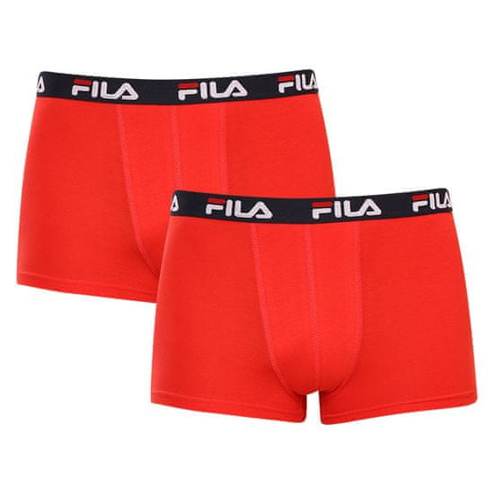 FILA 2PACK pánské boxerky červené (FU5142/2-118)