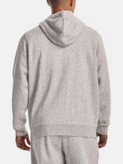 Under Armour Mikina UA Essential Fleece FZ Hood-GRY XL