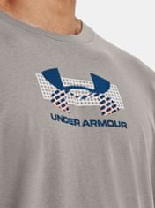 Under Armour Tričko UA GRID GEOMETRIC LOGO LS-GRY M