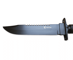 Taktický nůž MILITARY FINKA SURVIVAL 35 cm černý T-1012-CN