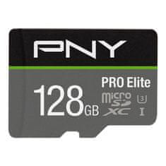 PNY Paměťová karta microSD PRO Elite 128 GB + adaptér