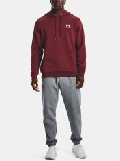 Under Armour Mikina UA Essential Fleece Hoodie-RED S