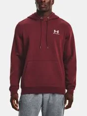 Under Armour Mikina UA Essential Fleece Hoodie-RED S