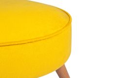 Atelier Del Sofa Taburet Boyce - Yellow, Žlutá