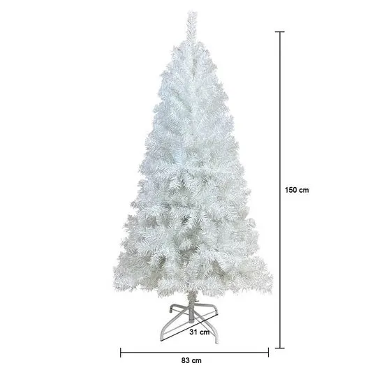 Timeless Tools Bílý umělý stromek ve více velikostech-150 cm-ový