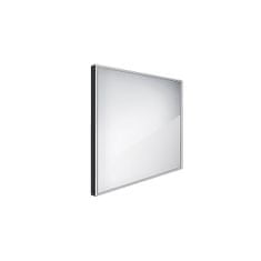 NIMCO ZPC 13066-90 Černé LED zrcadlo 600x600 - Nimco