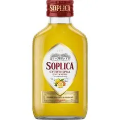 Soplica Citrónový likér s medem 0,1 l | Cytrynowa z Nutą Miodu | 100 ml | 28 % alkoholu