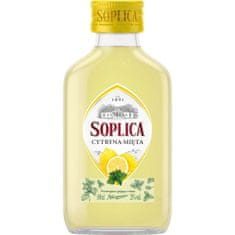 Soplica Citrónový likér s mátou 0,1 l | Cytryna Mięta | 100 ml | 28 % alkoholu