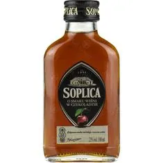 Soplica Čokoládový likér s višněmi 0,1 l | O Smaku Wiśni w Czekoladzie | 100 ml | 25 % alkoholu