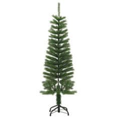 Greatstore Umělý úzký vánoční stromek se stojanem 120 cm PE