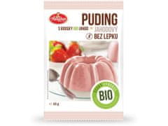 Amylon Bio Puding jahodový 40g, AMYLON