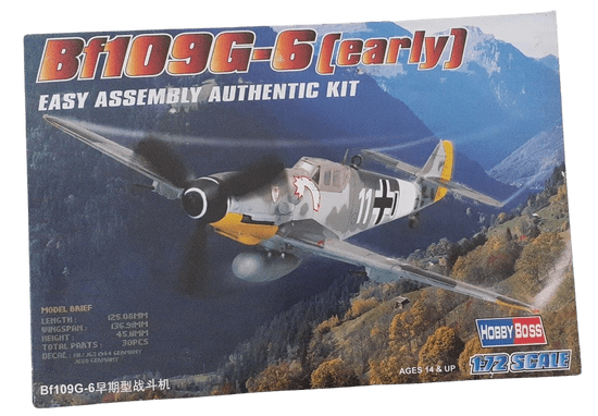 Hobbyboss Messerschmitt Bf 109G, Luftwaffe, 1/72