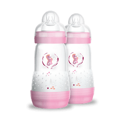 MAM BABY antikoliková kojenecká láhev 260ML 2ks