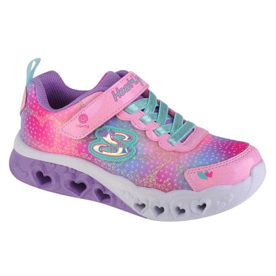 Skechers Boty fialové Flutter Heart Lights