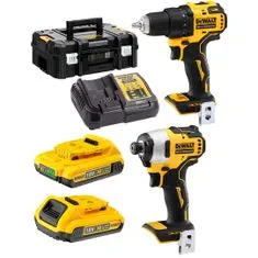 DeWalt  DCK2061D2T šroubovák DCD708 + klíč DCF809