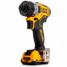 DeWalt Šroubovák 12V 2x2Ah 1/4"" na nábytek DCF601D2