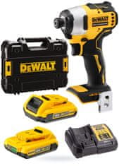 DeWalt šroubovák DCF809D2T 18V 2x2Ah 190Nm 1/4''