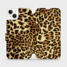 Mobiwear Flip pouzdro na mobil Apple iPhone 14 Plus - VA33P Leopardí vzor