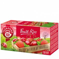 TEEKANNE Čaj ovocný, 20x2,5 g, "Fruit kiss", jahoda-třešeň