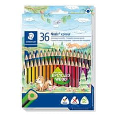 Staedtler Barevné pastelky "Noris Colour", 36 barev, trojhranné 187 CD36