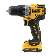 DeWalt bezuhlíková příklepová vrtačka 2 x akumulátor, DCD706D2-QW